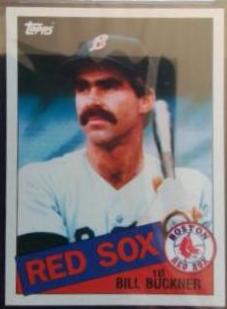Bill Buckner #65 Baseball Cards 1985 Topps Mini