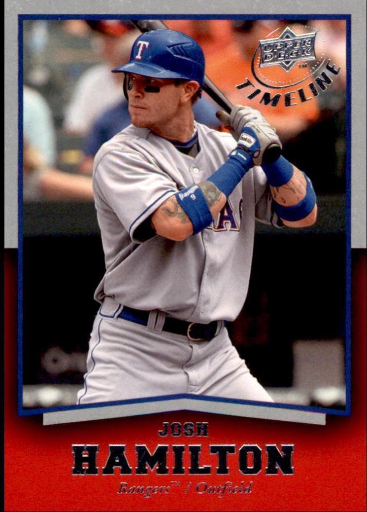 Josh Hamilton #47 Baseball Cards 2008 Upper Deck Timeline