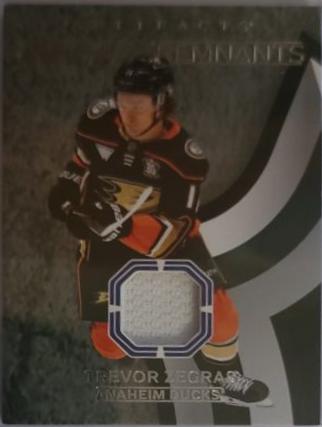 Trevor Zegras #NR-1 Hockey Cards 2024 Upper Deck Artifacts NHL Remnants