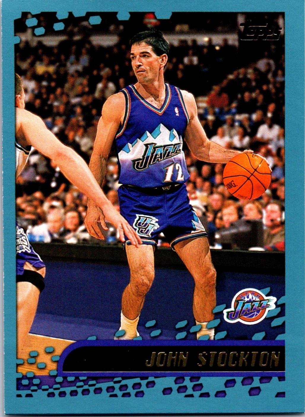 John Stockton #115 2001-02 Topps Basketball