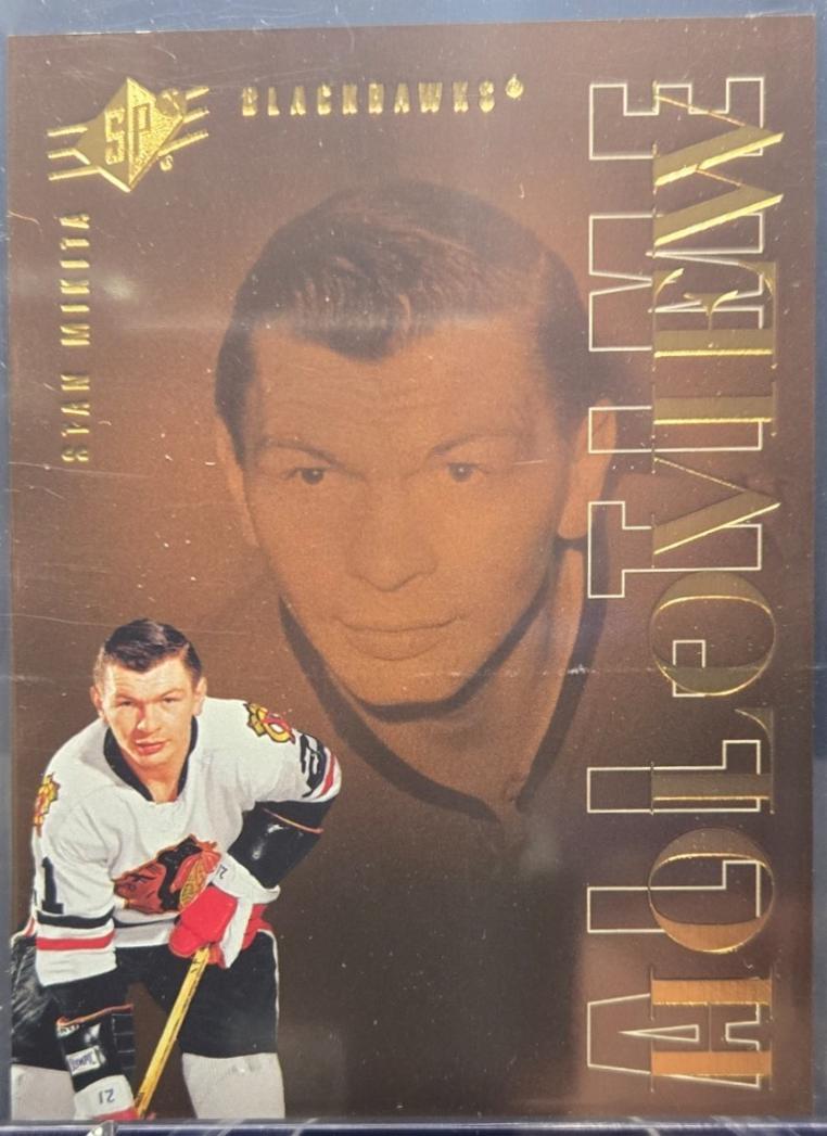 Stan Mikita #ATG-SM Hockey Cards 2024 SPx All-Time Holoview