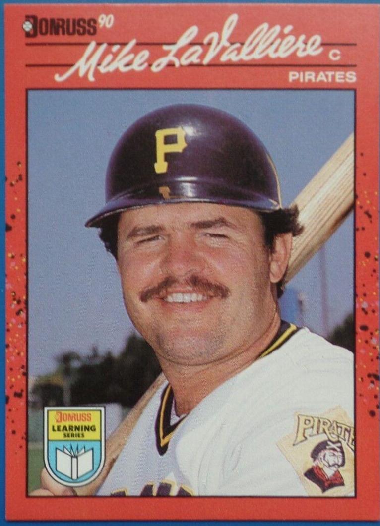 Mike LaValliere #43 Baseball Cards 1990 Donruss Learning Series