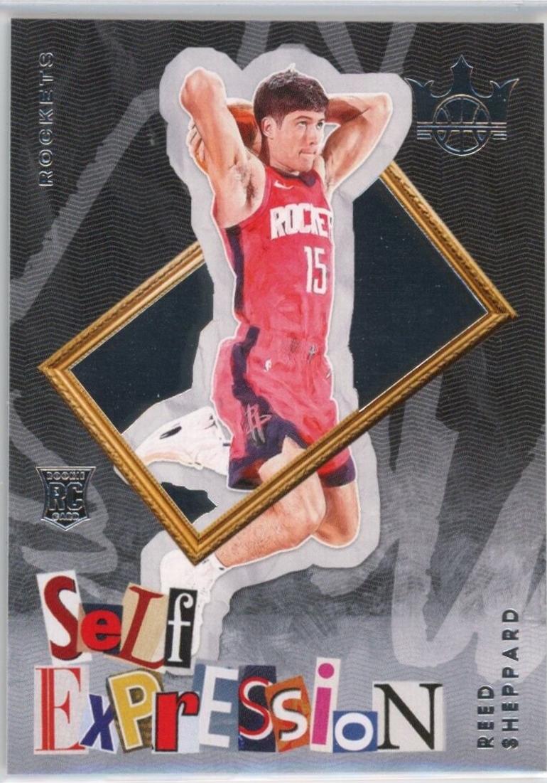 Reed Sheppard #4 Basketball Cards 2024 Panini Court Kings Self Expression