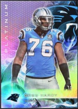 Greg Hardy #11 Football Cards 2015 Topps Platinum