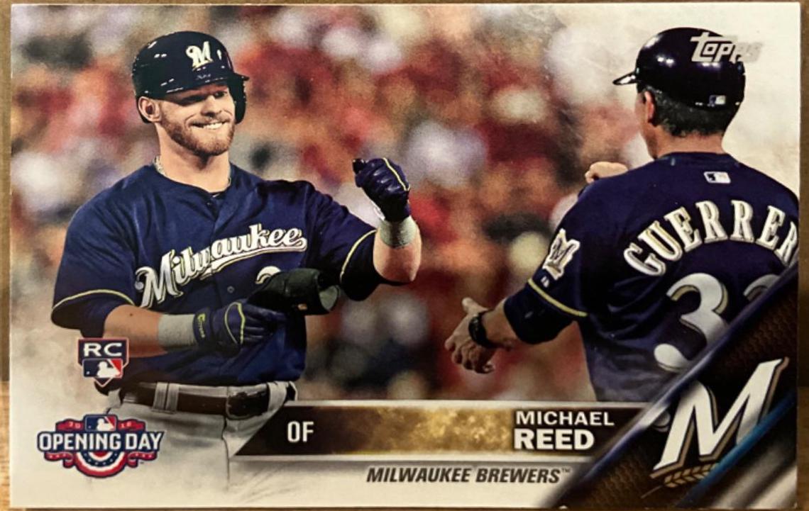 Michael Reed #OD-109 Baseball Cards 2016 Topps Opening Day