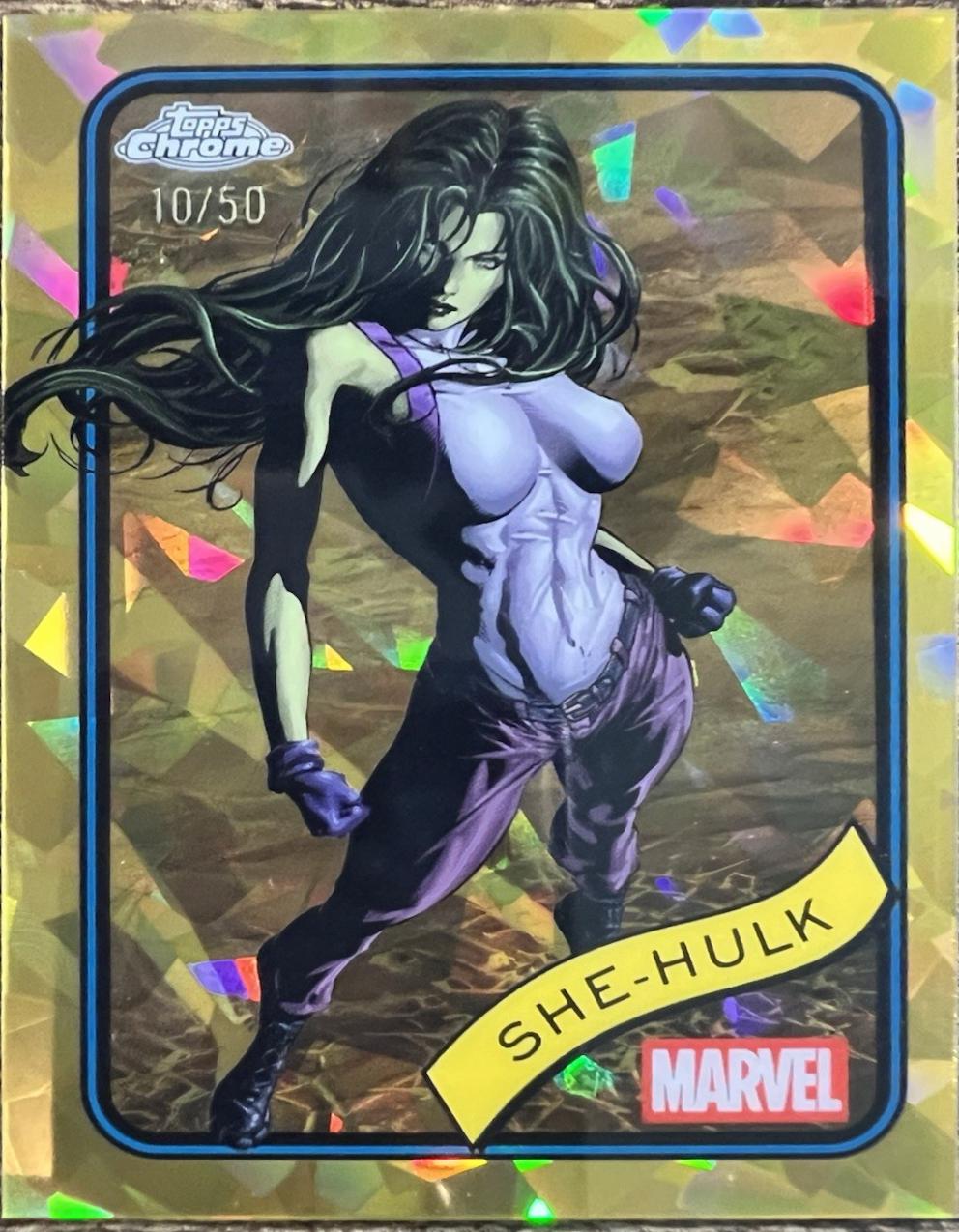 She-Hulk Gold Sapphire
