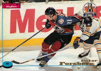 Peter Forsberg #22 Hockey Cards 1996 SkyBox Impact