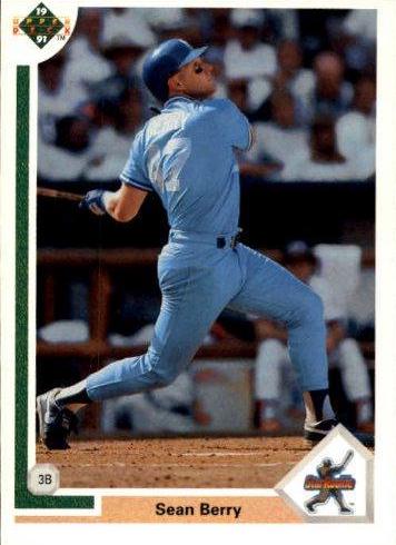 Sean Berry #10 Baseball Cards 1991 Upper Deck