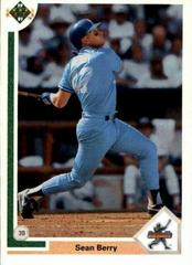 Sean Berry #10 Baseball Cards 1991 Upper Deck Prices