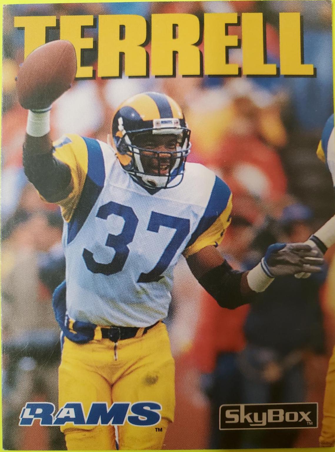 Pat Terrell #28 Football Cards 1992 Skybox Impact