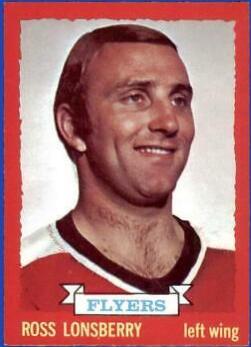 Ross Lonsberry #36 Hockey Cards 1973 O-Pee-Chee