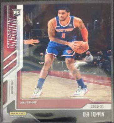 Obi Toppin #7 Basketball Cards 2020 Panini Instant