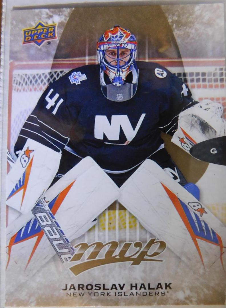 Jaroslav Halak #25 Hockey Cards 2016 Upper Deck MVP