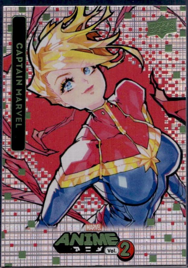Captain Marvel #10 Marvel 2023 Upper Deck Anime Volume 2