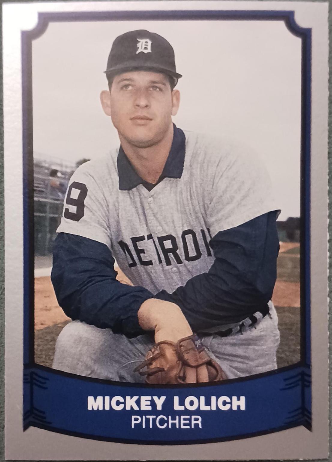 Mickey Lolich #39 Baseball Cards 1989 Pacific Legends