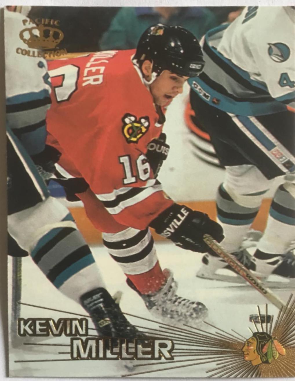Kevin Miller #46 Hockey Cards 1997 Pacific Crown