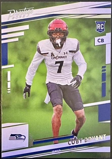 Coby Bryant #390 Football Cards 2022 Panini Prestige