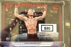 Diego Lopes [Red] #13 Ufc Cards 2024 Topps Knockout UFC Prices