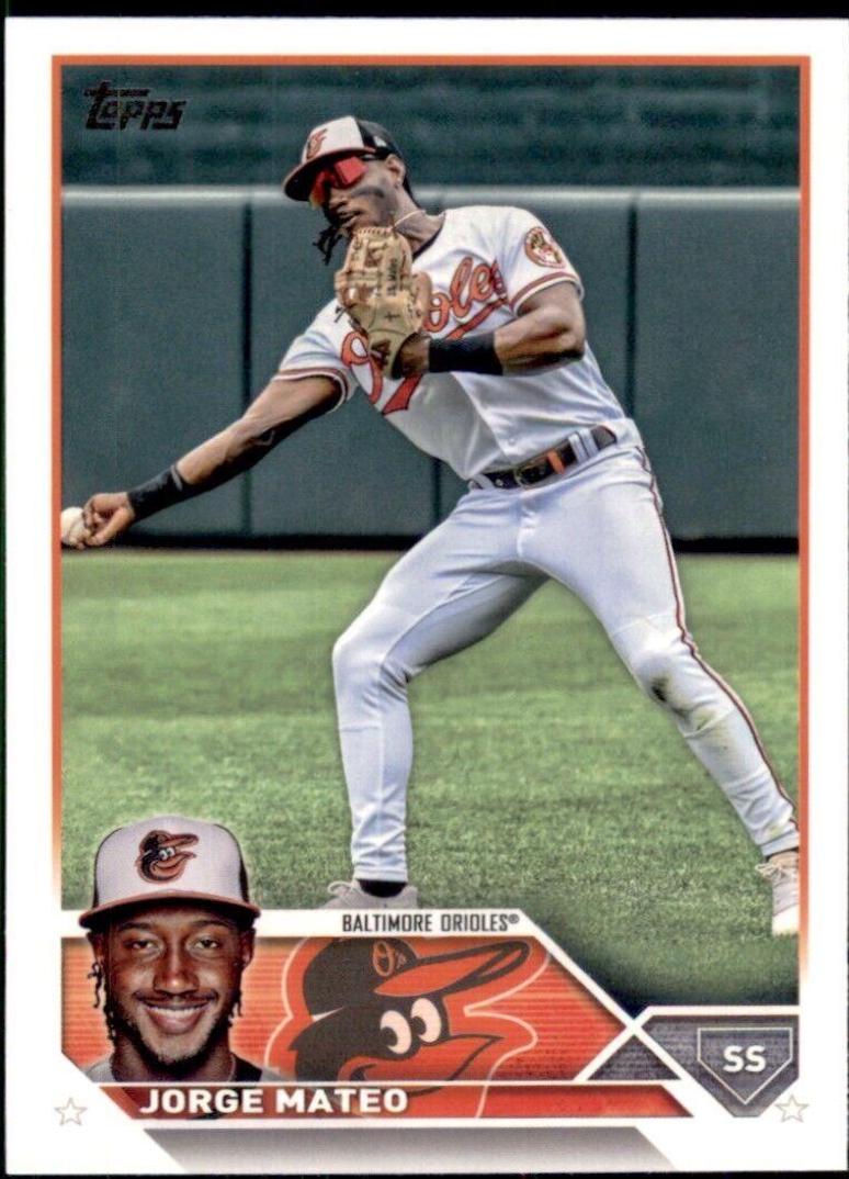 Jorge Mateo #38 Baseball Cards 2023 Topps