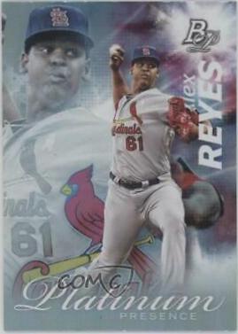 Alex Reyes #PP-ARE Baseball Cards 2017 Bowman Platinum Presence