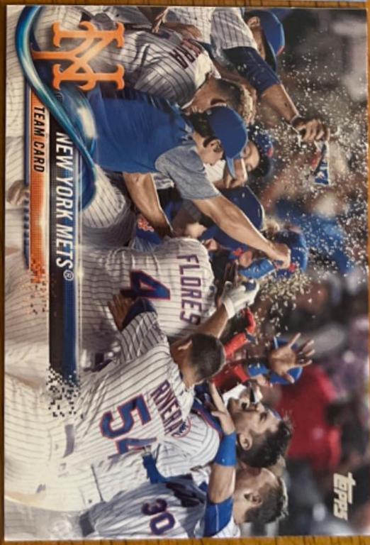 New York Mets #564 Baseball Cards 2018 Topps