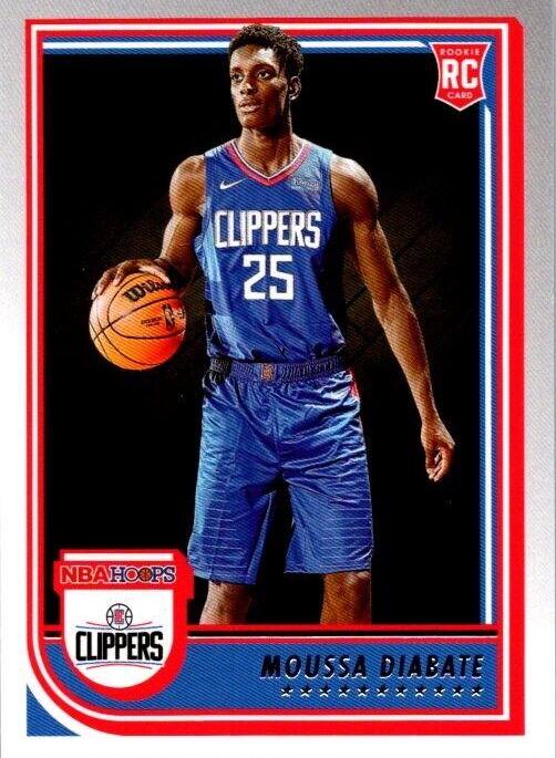 Moussa Diabate #265 Basketball Cards 2022 Panini Hoops