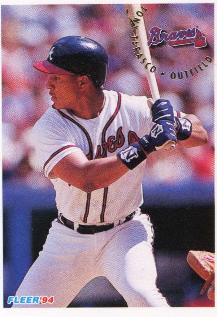 Tony Tarasco #377 Baseball Cards 1994 Fleer