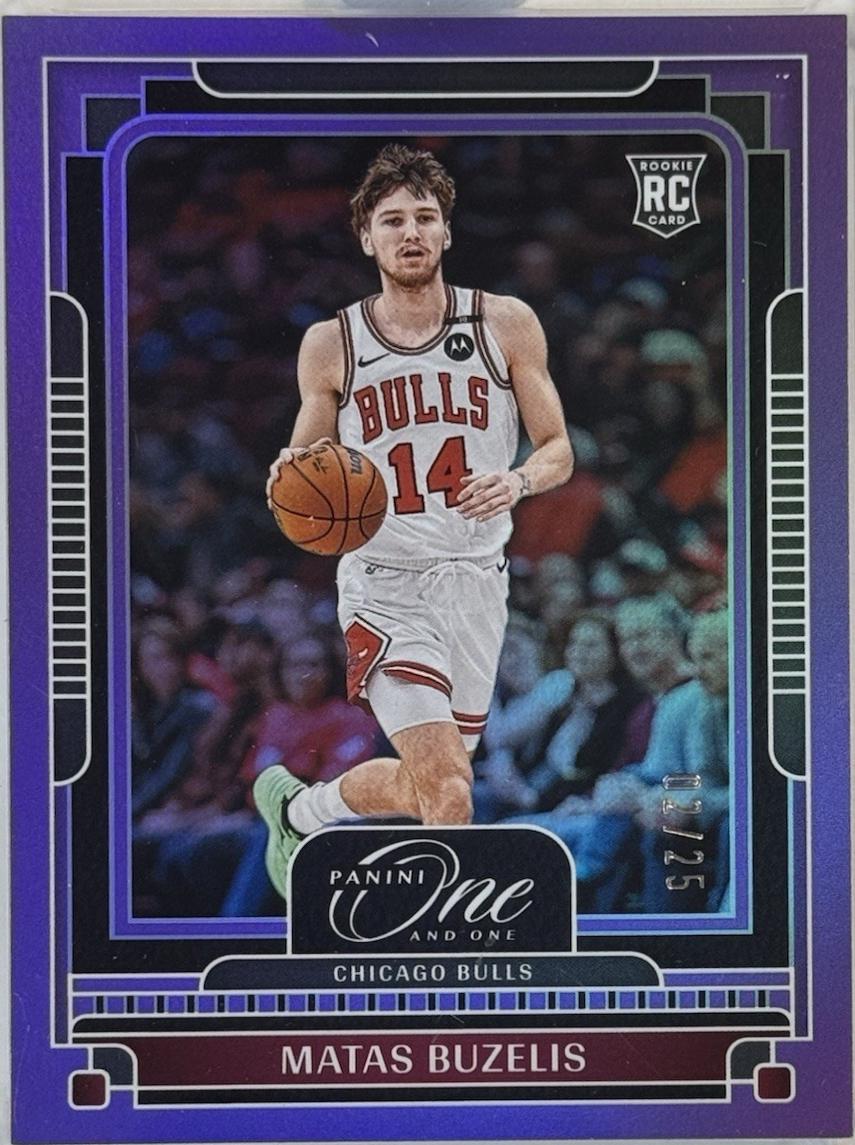Matas Buzelis [Purple] #140 Prices | 2024 Panini One and One