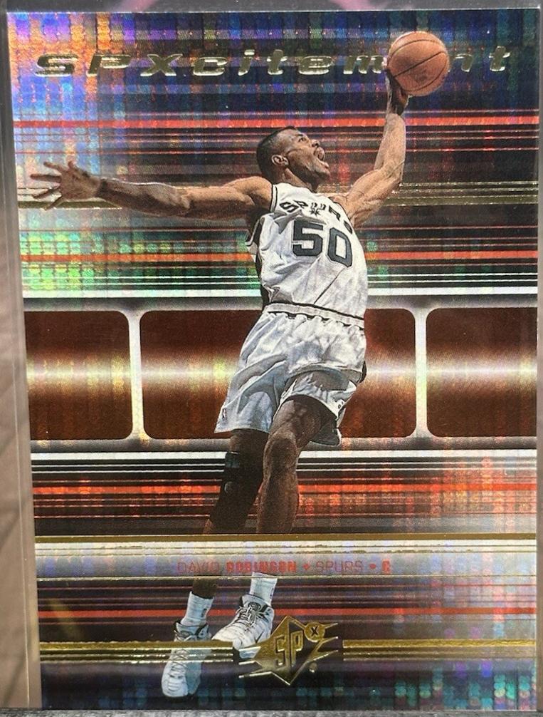 David Robinson #S13 Basketball Cards 1999 SPX SPxcitement