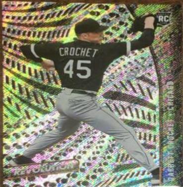 Garrett Crochet #8 Baseball Cards 2021 Panini Chronicles Revolution