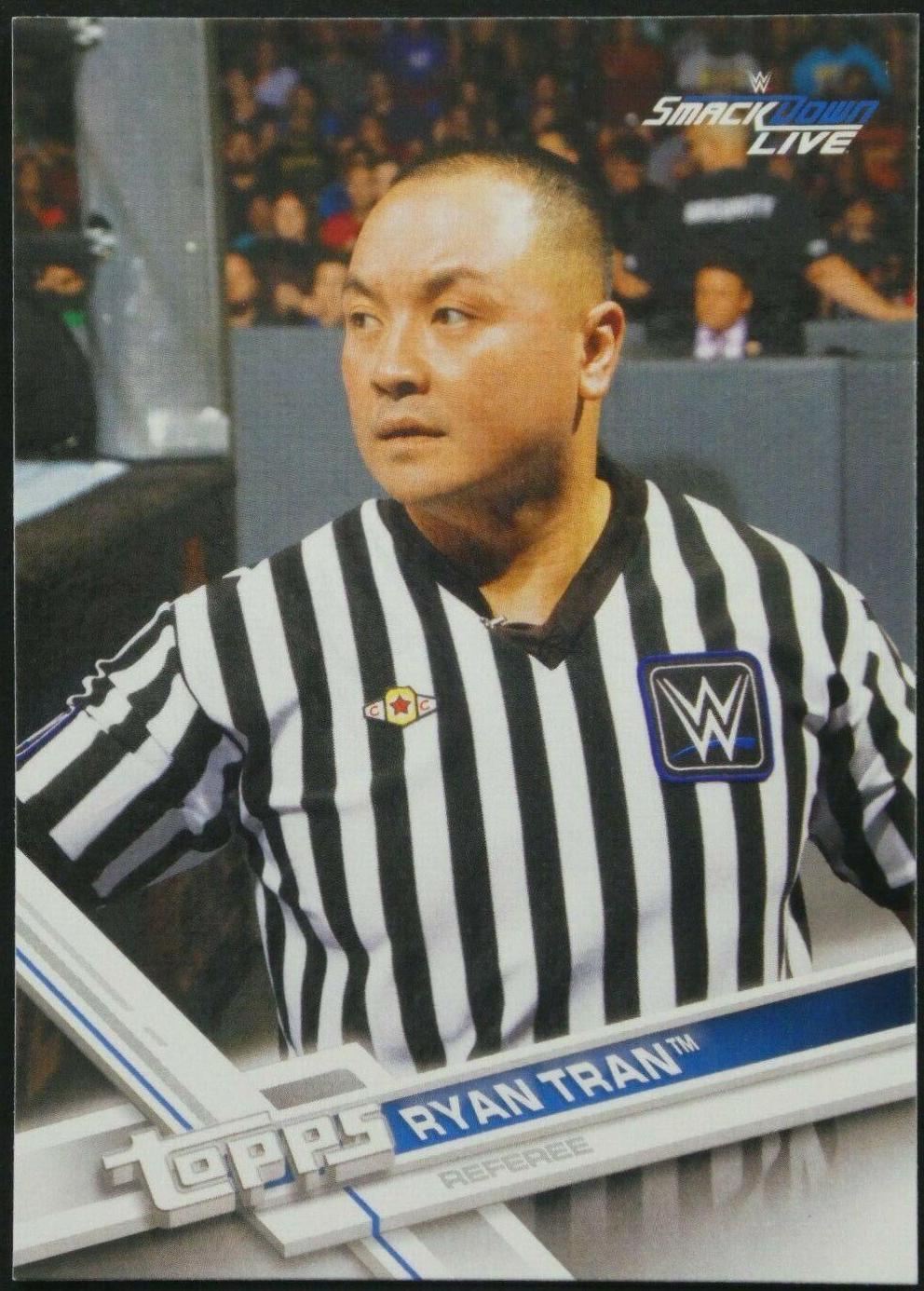 Ryan Tran #57 Wrestling Cards 2017 Topps WWE