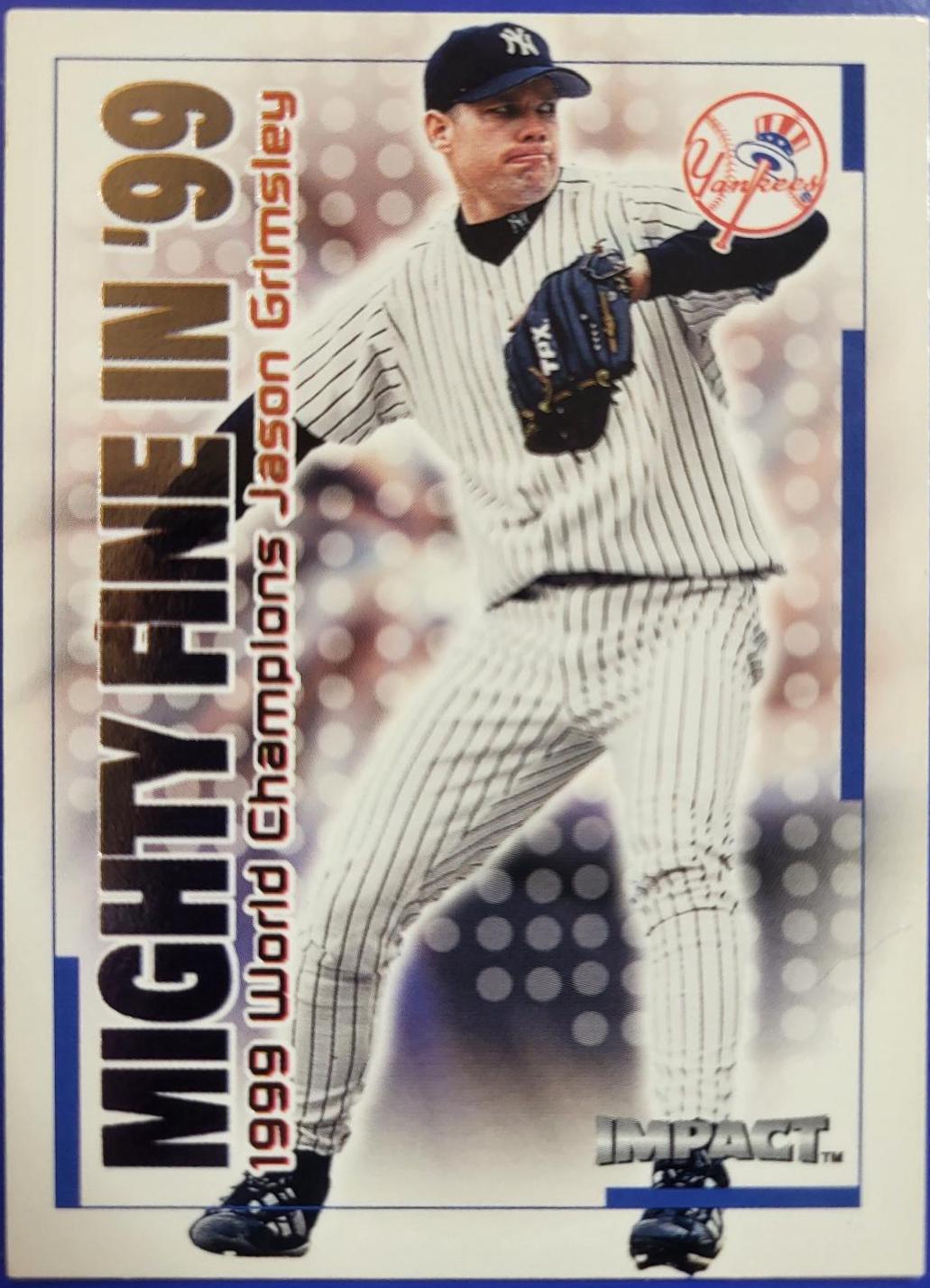 Jason Grimsley #8 Baseball Cards 2000 Fleer Impact