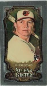 Heston Kjerstad #49 Baseball Cards 2024 Topps Allen & Ginter Chrome Mini