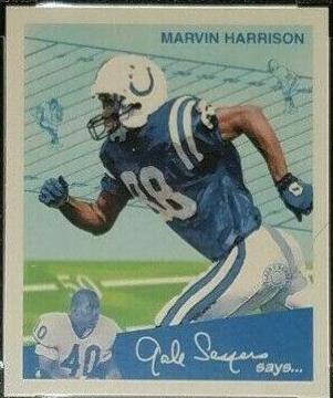 Marvin Harrison #35 1997 Fleer Goudey II Football