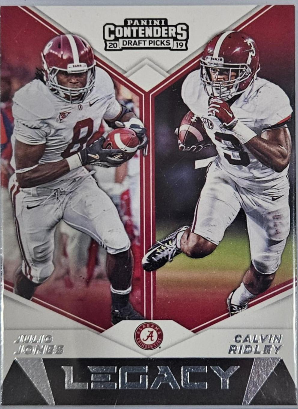 Julio Jones/Calvin Ridley #12 Football Cards 2019 Panini Contenders Draft Picks Legacy