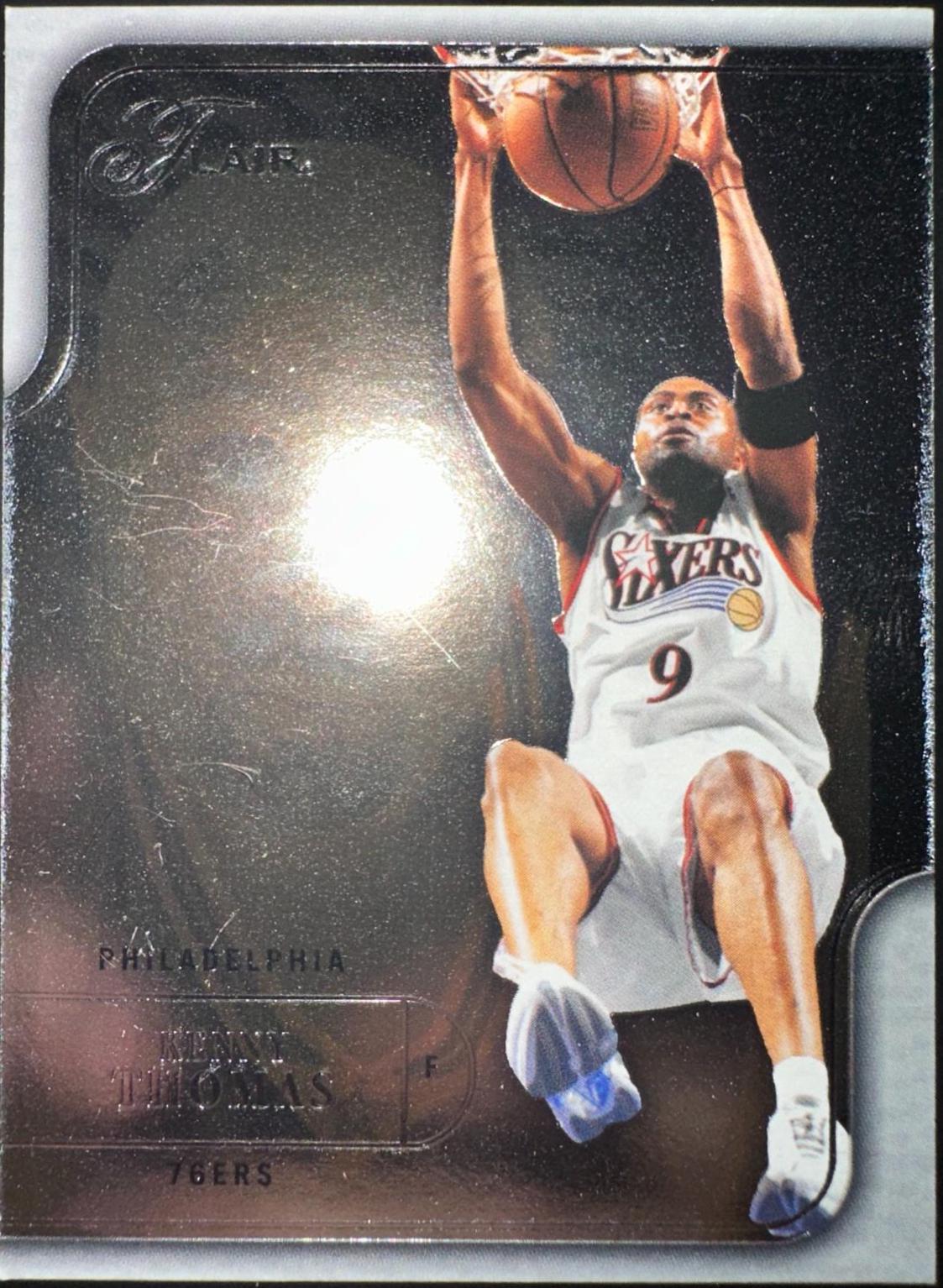 Kenny Thomas #7 Basketball Cards 2003 Flair