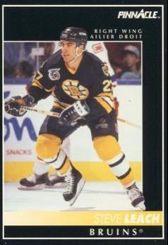 Steve Leach #73 Hockey Cards 1992 Pinnacle Canadian