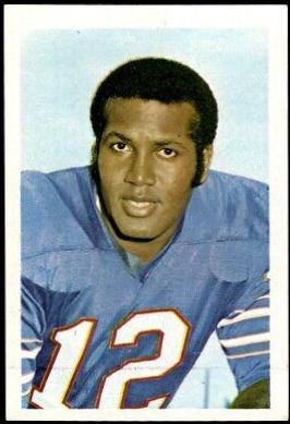 Jim Harris #34 Football Cards 1972 NFLPA Wonderful World Stamps