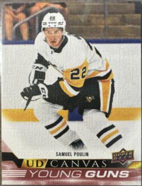 Samuel Poulin #C213 Hockey Cards 2022 Upper Deck UD Canvas