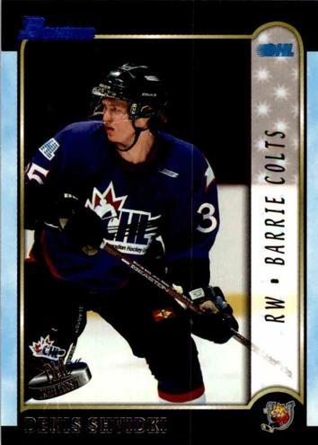 Denis Shvidki #24 Hockey Cards 1999 Bowman CHL