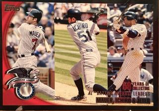 Joe Mauer / Ichiro / Derek Jeter
