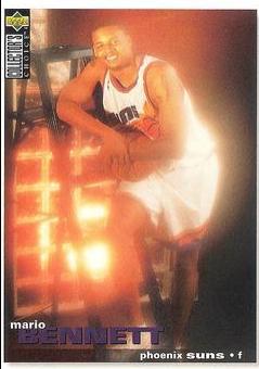 Mario Bennett #316 Basketball Cards 1995 Collector's Choice