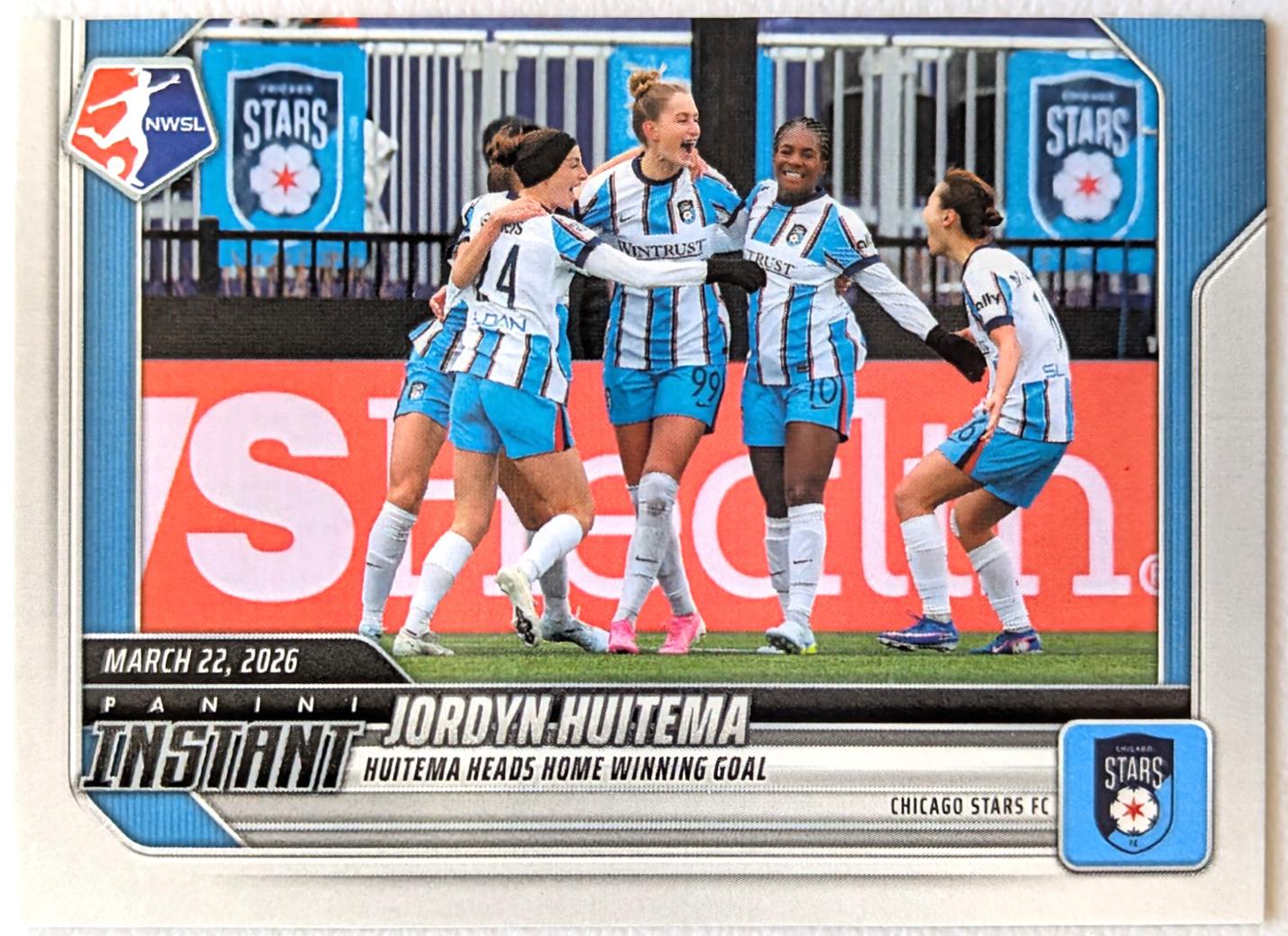 Jordyn Huitema #14 2026 Panini Instant Nwsl Soccer