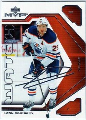 Leon Draisaitl #11 Hockey Cards 2021 Upper Deck MVP 20th Anniversary