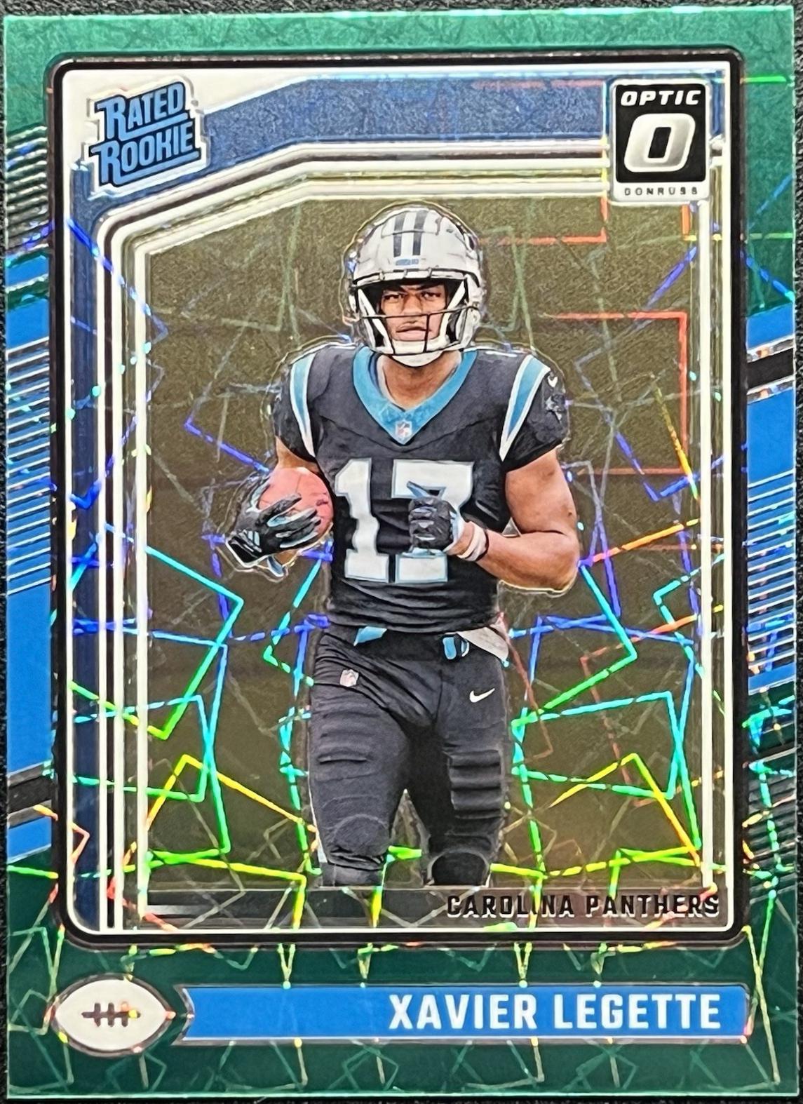 Xavier Legette [Green Velocity] #299 Prices | 2024 Panini Donruss