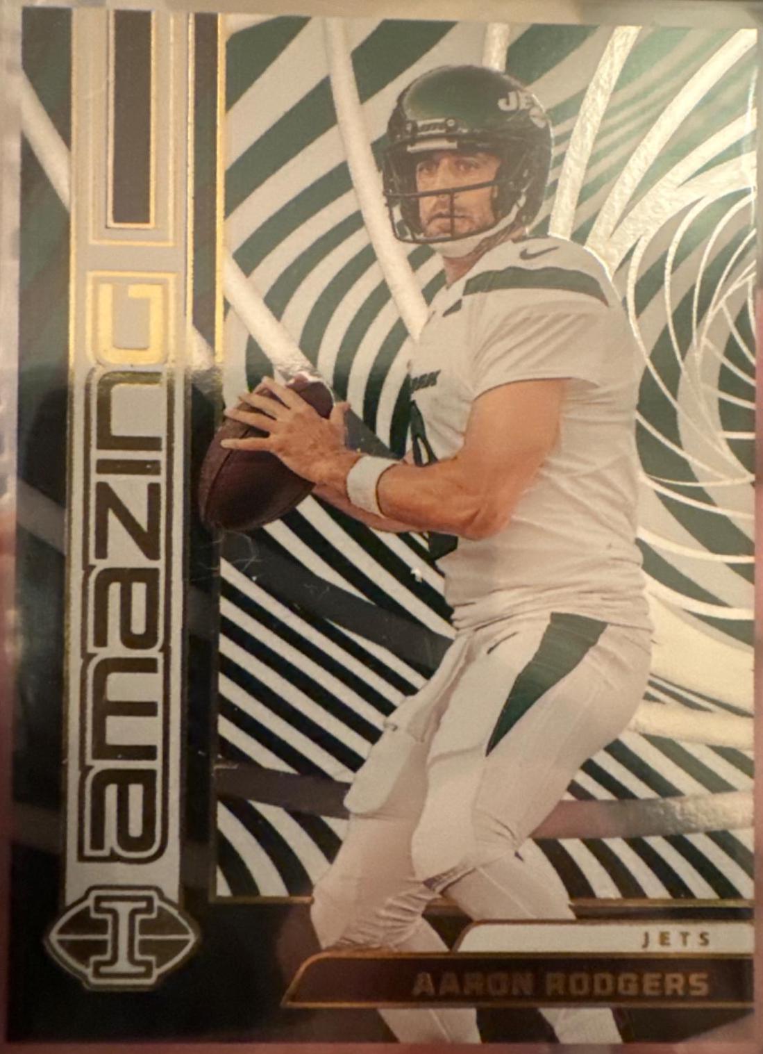 Aaron Rodgers #1 Football Cards 2023 Panini Illusions Amazing