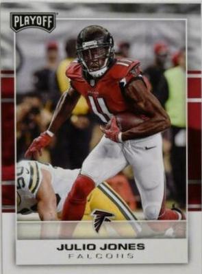 Julio Jones #5 Football Cards 2017 Panini Playoff