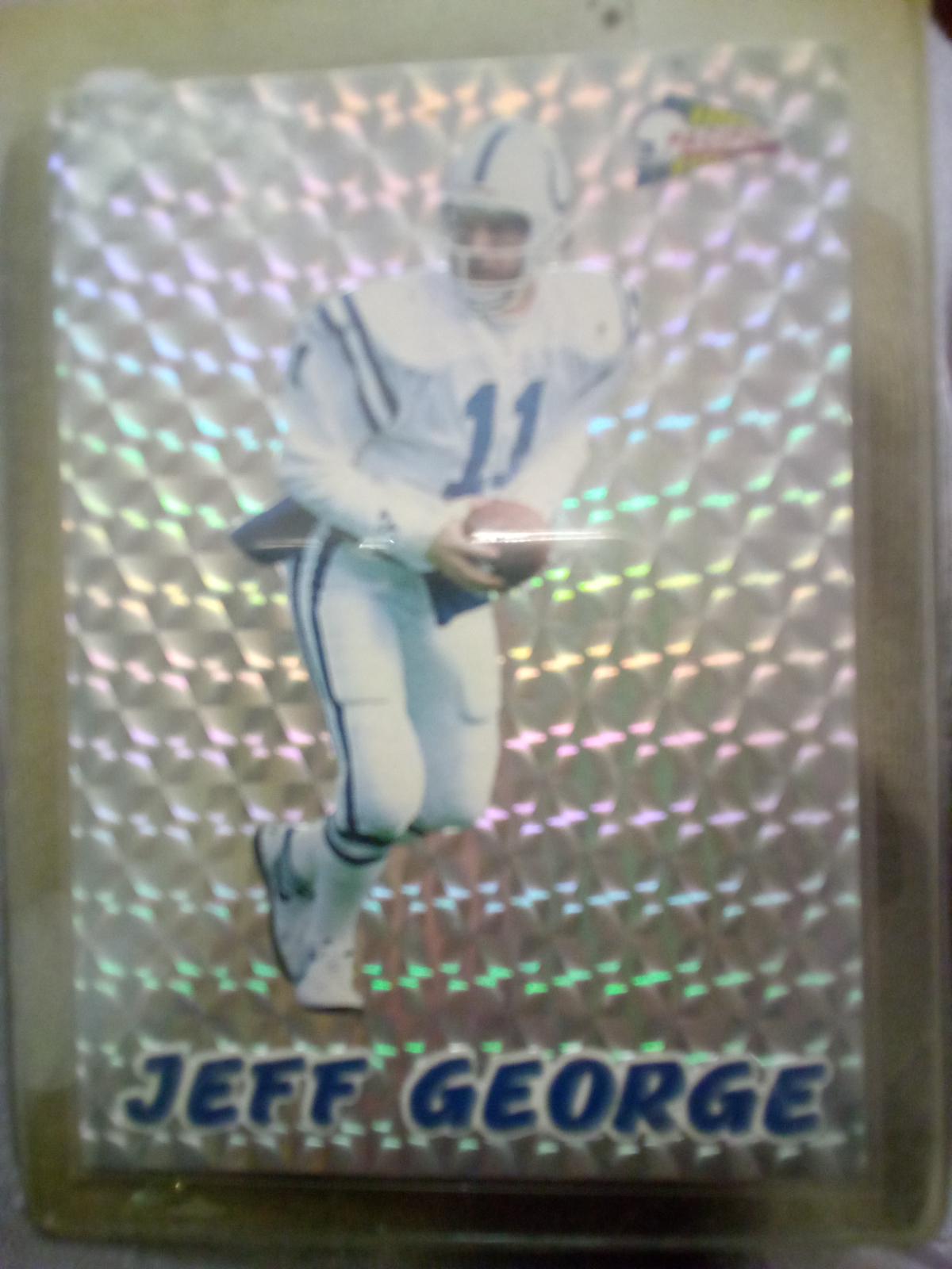 Jeff George #39 Football Cards 1993 Pacific Prisms