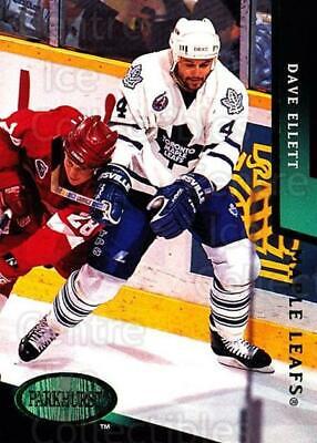 Dave Ellett #205 Hockey Cards 1993 Parkhurst