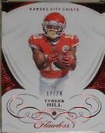 Tyreek Hill #2 Football Cards 2019 Panini Flawless